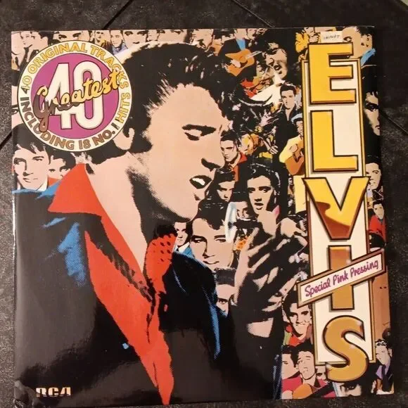 Elvis Special Pink Pressing Audio Vinyl Record (RCA PL42691 (2) / PK42691(2) )